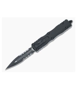 Microtech Dirac Delta D/E Tactical Black Part Serrated 227-2T