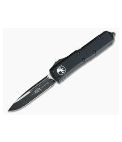 Microtech UTX-85 S/E Tactical Black Elmax Drop Point OTF Automatic Knife 231-1T