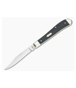 Case Slimline Trapper Black Canvas Handle 23135