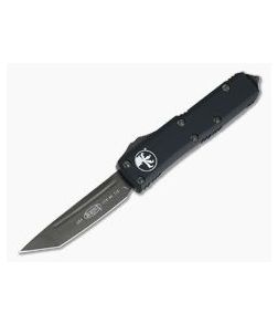 Microtech UTX-85 Tanto Black DLC Tactical CTS-204P Plain Edge DLC Hardware OTF Automatic Knife 233-1DLCT