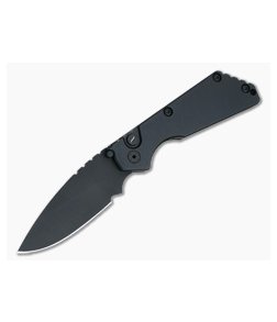 Protech Strider SnG Operator Series Sterile All Black + Tritium Push Button Automatic Knife 2403-OP