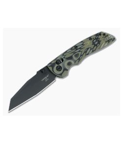 Hogue Deka Gen 2 Wharncliffe Black Cerakote 20CV Green G-Mascus G10 ABLE Lock Folding Knife 24268