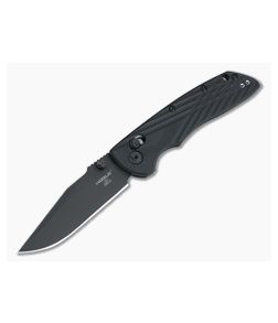 Hogue Deka Gen 2 Clip Point Black Cerakote 20CV Solid Black G10 ABLE Lock Folding Knife 24276