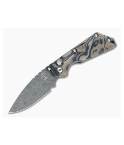 Protech Strider SnG Nichols Stainless Damascus Camo G10 Top Automatic Knife 2436-DAMASCUS