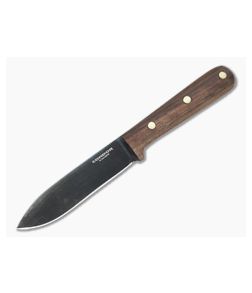 Condor Tool & Knife Kephart Black 1075 Walnut Fixed Blade Knife CTK247-4.5HC