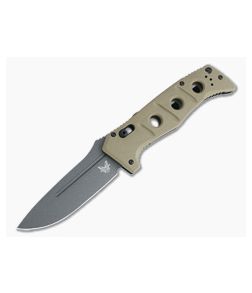 Benchmade 2750GY-3 Auto Adamas Gray Cruwear Sand G10 AXIS Lock Folder