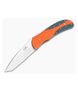 Burger Knives Pacific Tactical Orange and Green G-10
