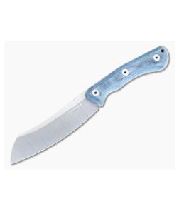 Condor Sport X.E.R.O. Chief Fixed Blade Blue Micarta Handle 14C28N Sheepfoot Blade CTK2842-4.7SK