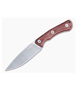 Condor Tool & Knife Sport X.E.R.O. Campfire Knife 14C28N Red Micarta Fixed Blade CTK2844-4.3SK