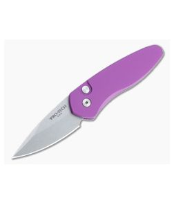  Protech Sprint Stonewashed S35VN Purple California Legal Automatic 2905-PURPLE