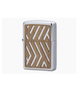 Zippo Lighter Woodchuck USA Herringbone Sweep