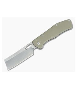 Gerber FlatIron Cleaver Frame Lock Knife Desert Tan G10 30-001495N