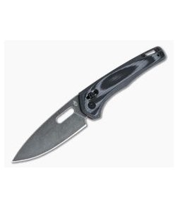 Gerber Sumo Black Stonewashed Spear Point Gray and Black G10 Pivot Lock Folder 30-001813