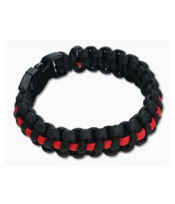 Knotty Boys 550 Paracord Bracelet Fire and Rescue