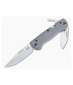 Benchmade Weekender Stonewashed S30V Gray G10 Two-Blade Slip Joint Folder 317