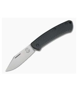 Benchmade Knives 318-2 Proper Tom Krein Regrind S90V Clip Point Carbon Fiber Slip Joint Folder