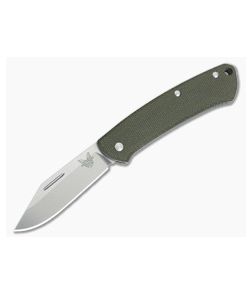 Benchmade Knives 318 Proper Clip Point Micarta Slip Joint Folder