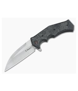 Randy Doucette Shogun Wharncliffe Fire CF Satin Elmax