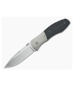 John W. Smith Large RG-1 Textured Carbon Fiber Folder #2