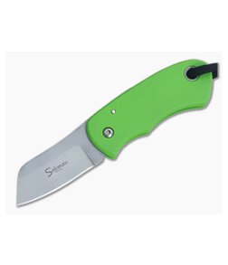 Sakman Knives Chappy Friction Folder Neon Green G10