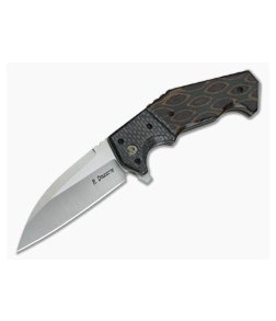 Randy Doucette Serpent Python Micarta Satin Elmax