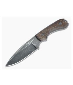 Bradford Guardian 3.2 Nimbus M390 False Edge 3D Natural (Brown) Burlap Micarta