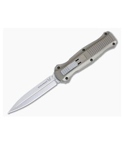 Benchmade Infidel OTF Automatic Flat Dark Earth Aluminum Stonewashed S30V Dagger Blade 3300-2303