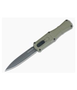 Benchmade Claymore OTF Ranger Green Automatic D/E Knife 3370GY-1