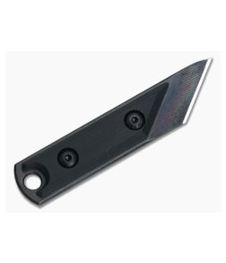 NCC Knives EDC Kiridashi Apocalyptic O1 Black G10 Fixed Blade