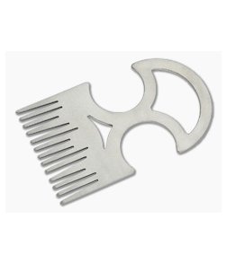 John Gray Titanium Beard Pick Comb - Small