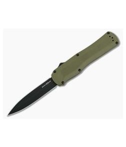 Benchmade Autocrat Black DLC S30V Olive Drab G10 OTF Automatic Knife 3400BK-1