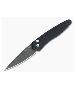 Protech Newport 3D Wave Black DLC S35VN Automatic 3437