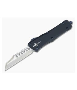 Marfione Custom Combat Troodon Warhound Stonewash M390 Automatic Knife 