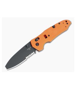 Hogue Trauma First Response Tool Blunt Tip Serrated Black N680 Orange G10 ABLE Lock Folder 34764