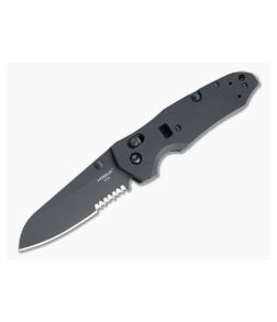 Hogue Trauma First Response Tool Sheepsfoot Serrated Black N680 G10 ABLE Lock Folder 34770