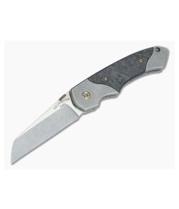 Kelly Fellhoelter Confluence Collab Marbled Carbon Fiber Wharncliffe
