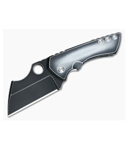 Sergey Rogovets Rhino Wharncliffe Black/White Frame Lock 