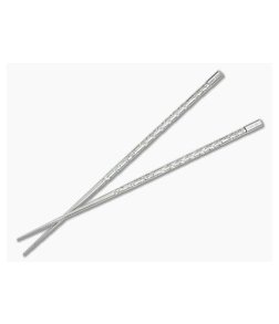 Steve Kelly TiSushi Sticks Machine Satin Titanium Chopsticks