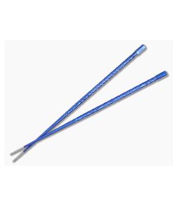 Steve Kelly TiSushi Sticks Jewel Blue Anodized Titanium Chopsticks