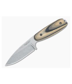 Bradford Guardian3.5 Sabre Grind Stonewashed Vanadis 4E 3D G-Wood Fixed Blade