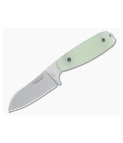 Bradford Guardian3.5 Sheepsfoot Stonewashed M390 Limited 3D Microtextured Ghost G10 Fixed Blade