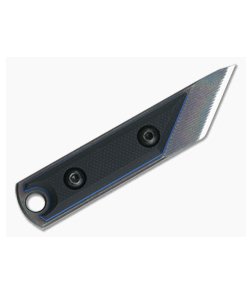 NCC Knives EDC Kiridashi Distressed O1 "Thin Blue Line" G10 Fixed Blade