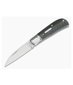 Hiroaki Ohta #125 Mini Wharncliffe Carbon Fiber Slip Joint Folder