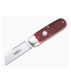 Northfield UN-X-LD #36 Toenail Clipper Blood Red Jigged Bone Slip Joint 363122