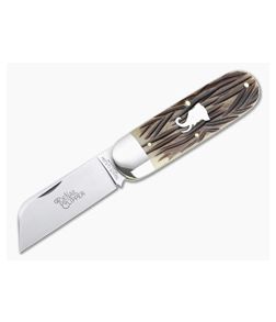 Tidioute Cutlery #36 Toenail Clipper Exotic India Jigged Bone Slip Joint 363122