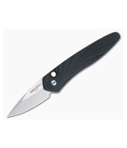 Protech Half-Breed California Legal Automatic Black 3D Wave Stonewashed S35VN 3636