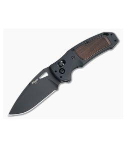 Hogue SIG K320 AXG Classic Drop Point Black S30V Walnut and Aluminum ABLE Lock Folder 36377