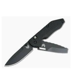 Benchmade 365 Outlast Dual Blade 3V & S30V Option Lock Black G10 Rescue Knife