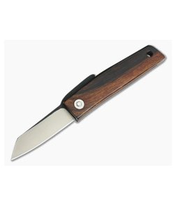 Hiroaki Ohta Knives OFF FK5P Desert Iron Wood Friction Folder 3680