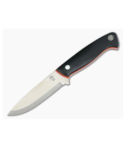 Tom Krein Custom Bushcraft XL Black G10 A2 Fixed Blade